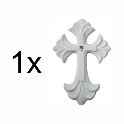 Set 2 rame foto, Naimeed D4598W, 1 polita si 3 ornamente, Alb