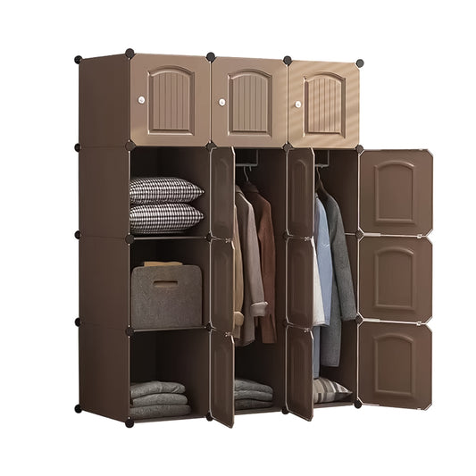 Dulap Modular, 12 Usi, Naimeed D4640, Maro