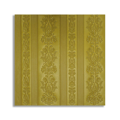 Set 10 x Tapet 3D Autoadeziv, design modern, rezistent la umezeala, usor de curatat, 70x70cm,  Naimeed D4708, Auriu