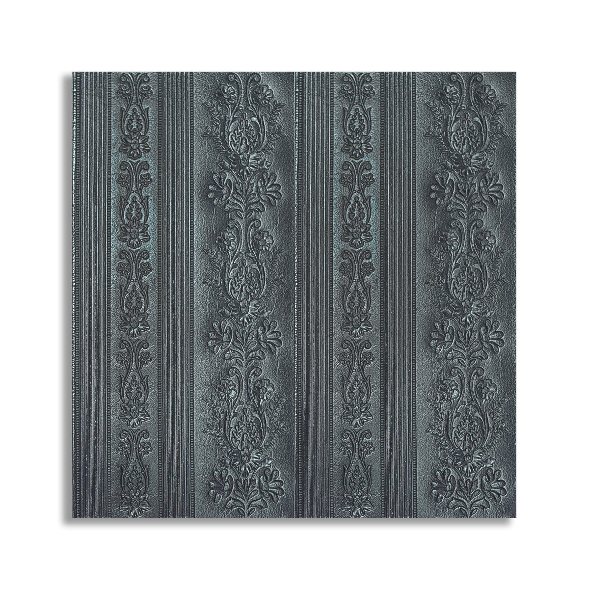 Set 10 x Tapet 3D Autoadeziv, design modern, rezistent la umezeala, usor de curatat, 70x70cm, Naimeed D4710, Negru