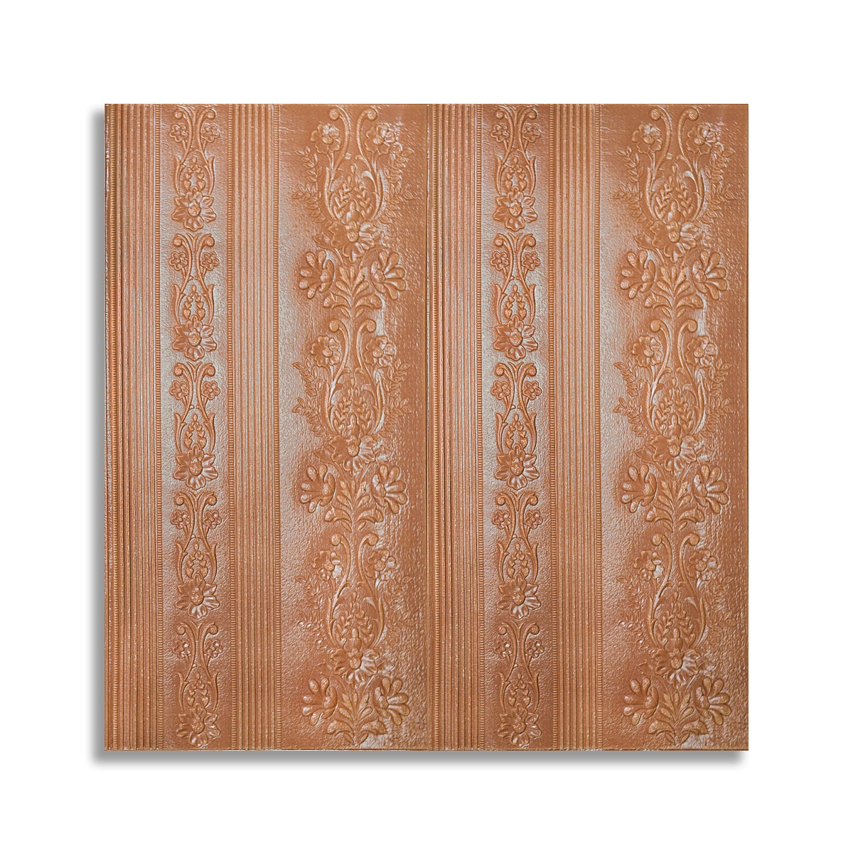 Set 10 x Tapet 3D Autoadeziv, design modern, rezistent la umezeala, usor de curatat, 70x70cm, Naimeed D4711, Maro