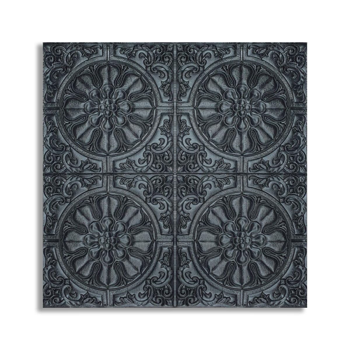 Tapet 3D Autoadeziv, design modern, rezistent la umezeala, usor de curatat, 70x70cm, Naimeed D4716,  Negru