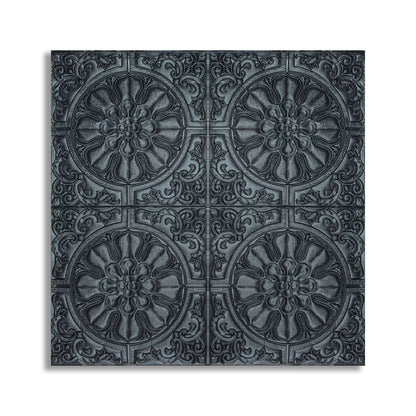 Tapet 3D Autoadeziv, design modern, rezistent la umezeala, usor de curatat, 70x70cm, Naimeed D4716,  Negru