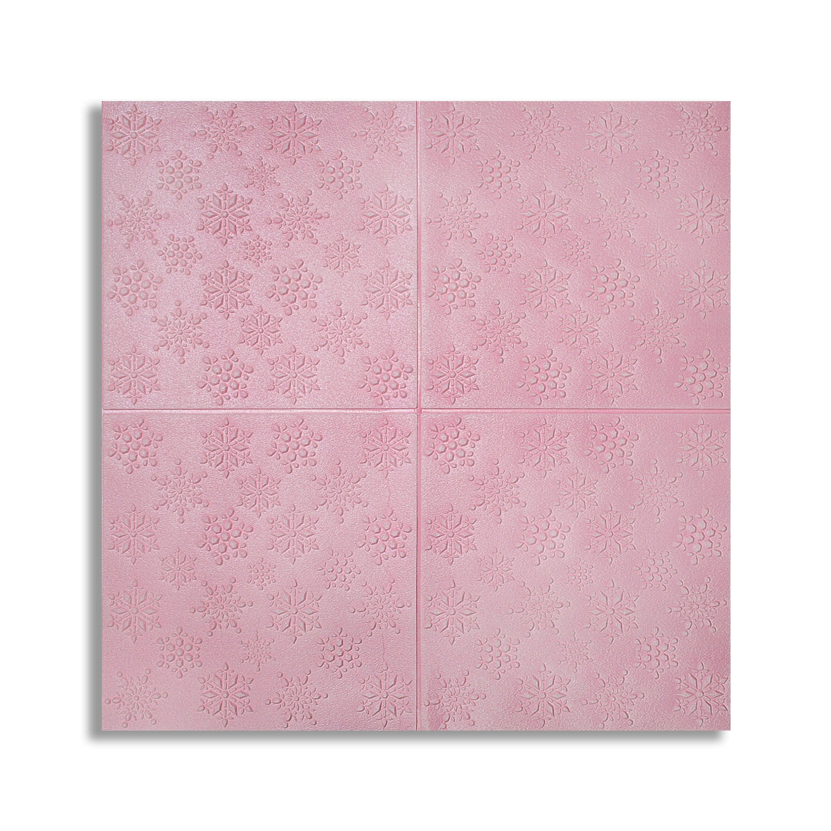Set 10 x Tapet 3D Autoadeziv, design modern, rezistent la umezeala, usor de curatat, 70x70cm, Naimeed D4718, Roz