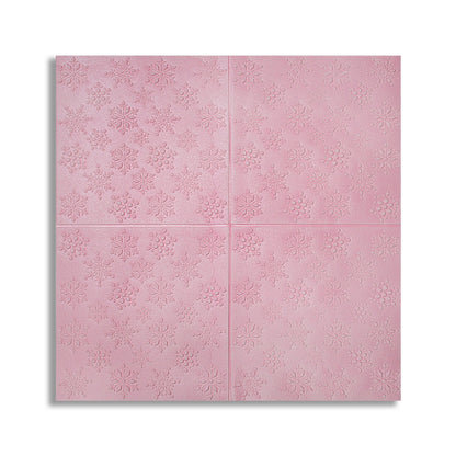 Set 10 x Tapet 3D Autoadeziv, design modern, rezistent la umezeala, usor de curatat, 70x70cm, Naimeed D4718, Roz
