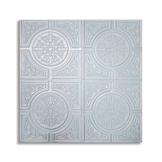 Set 10 x Tapet 3D Autoadeziv, design modern, rezistent la umezeala, usor de curatat, 70x70cm, Naimeed D4725, Albastru