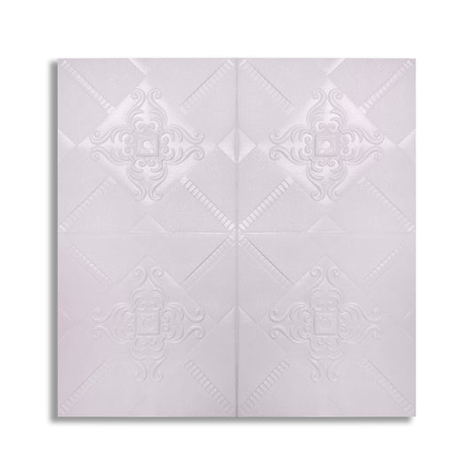 Set 10 x Tapet 3D Autoadeziv, design modern, rezistent la umezeala, usor de curatat, 70x70cm, Naimeed D4728, Roz