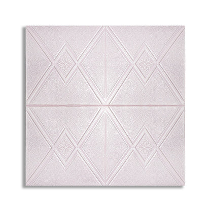 Set 10 x Tapet 3D Autoadeziv, design modern, rezistent la umezeala, usor de curatat, 70x70cm, Naimeed D4743, Roz