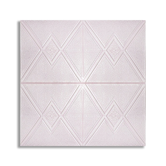 Tapet 3D Autoadeziv, design modern, rezistent la umezeala, usor de curatat, 70x70cm, Naimeed D4743, Roz