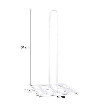 Suport servetele din metal, Naimeed D4771, Alb