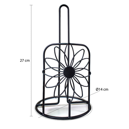 Suport servetele din metal, Naimeed D4772, Negru