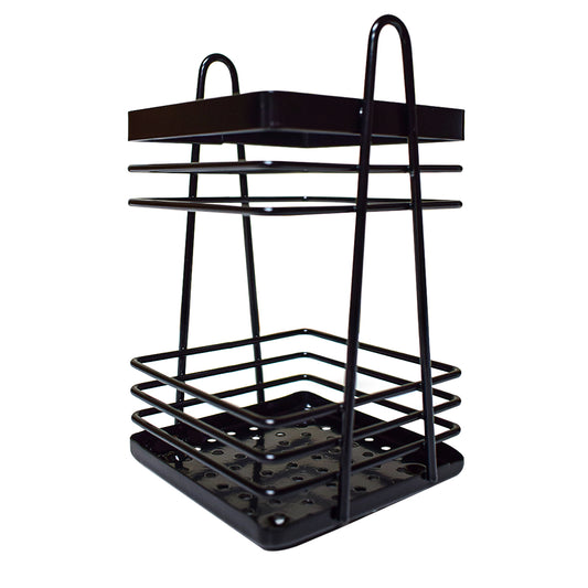 Suport tacamuri din metal, Naimeed D4777, Negru