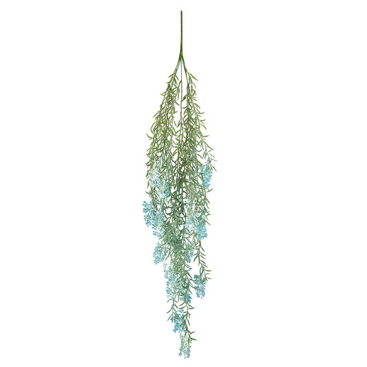 Planta artificiala curgatoare, inaltime 100cm, Naimeed D4861, Albastru