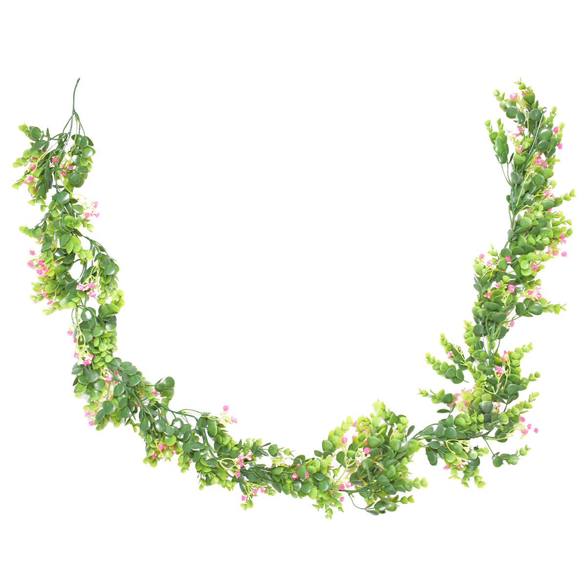 Ghirlanda artificiala, Naimeed D4867, Roz, 1.7m
