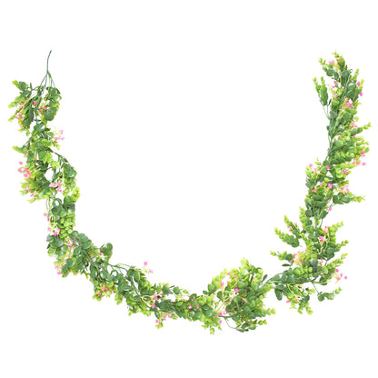 Ghirlanda artificiala, Naimeed D4867, Roz, 1.7m