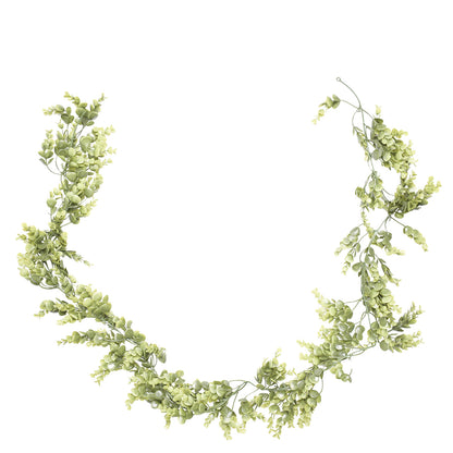 Set 3 ghirlande artificiale, Naimeed D4868, Verde Deschis, 1.7m