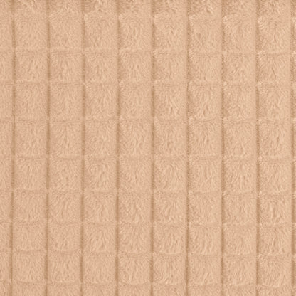 Cuvertura Canapea, Naimeed D4879L, 70x240cm, poliester, pufoasa, matlasata, Crem