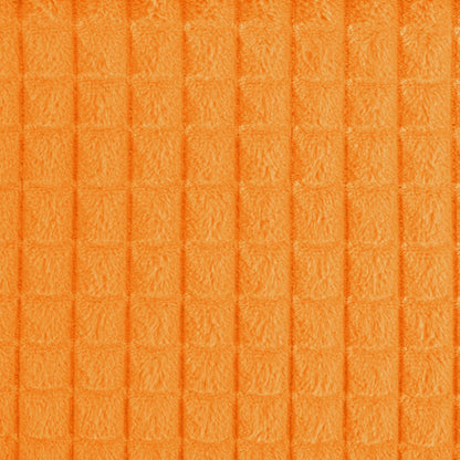 Cuvertura Canapea, Naimeed D4881L, 70x240cm, poliester, pufoasa, matlasata, Portocaliu