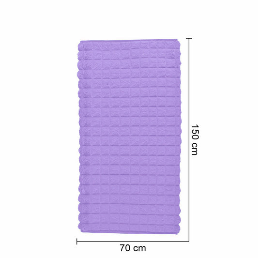 Cuvertura Canapea, Naimeed D4883S, 70x150cm, poliester, pufoasa, matlasata, Mov