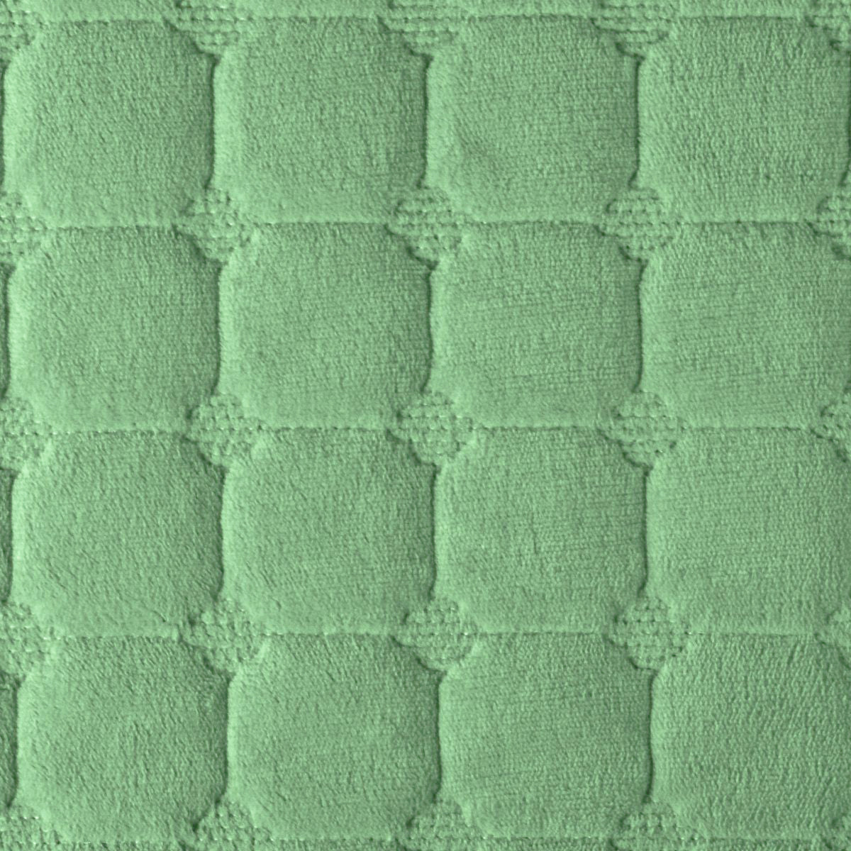 Cuvertura Canapea, Naimeed D4886M, 70x210cm, poliester, pufoasa, matlasata, Verde