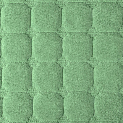 Cuvertura Canapea, Naimeed D4886M, 70x210cm, poliester, pufoasa, matlasata, Verde