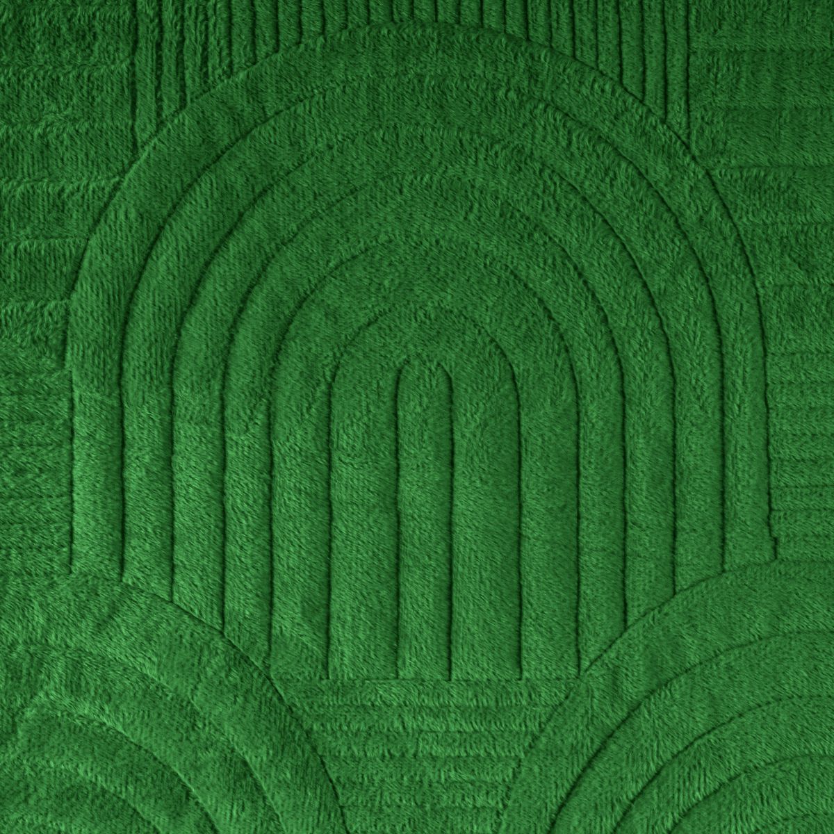 Cuvertura Canapea, Naimeed D4900L, 70x240cm, poliester, pufoasa, matlasata, Verde