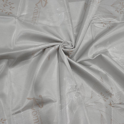 Set lenjerie pat dublu, latime 180cm, Naimeed D4913, Gri
