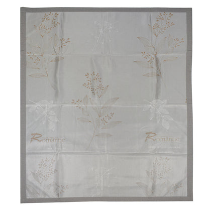 Set lenjerie pat dublu, latime 180cm, Naimeed D4913, Gri