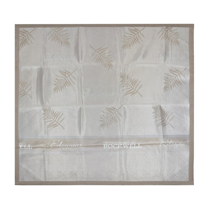 Set lenjerie pat dublu, latime 180cm, Naimeed D4913, model Elegance, Maro