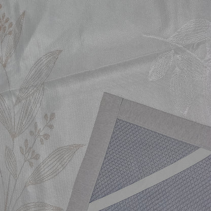 Set lenjerie pat dublu, latime 180cm, Naimeed D4913, Gri