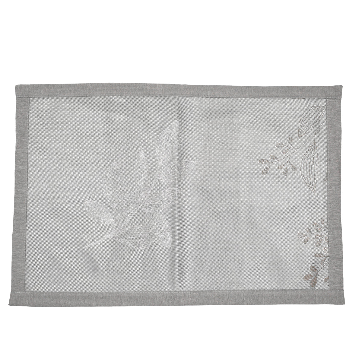 Set lenjerie pat dublu, latime 180cm, Naimeed D4913, Gri