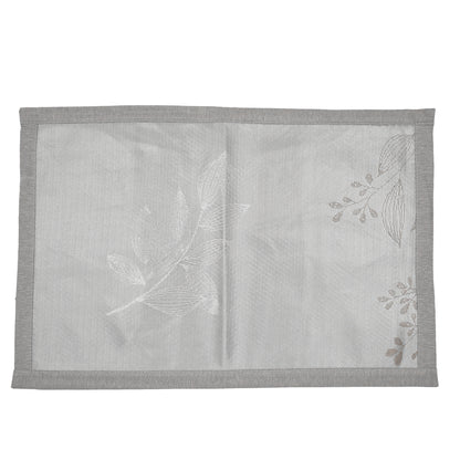 Set lenjerie pat dublu, latime 180cm, Naimeed D4913, Gri