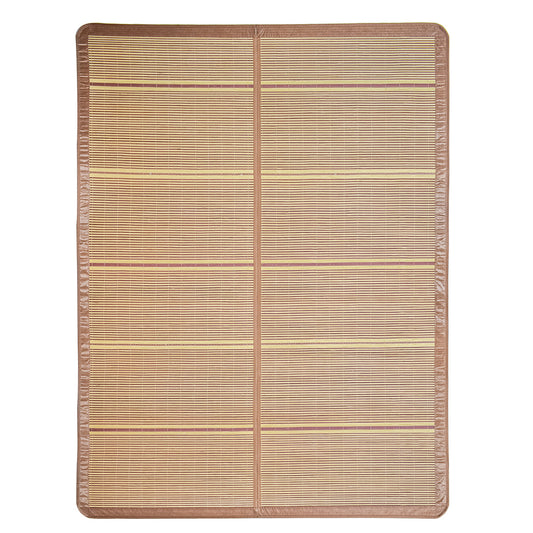 Topper saltea, din bambus, pliabil, Naimeed D4934, Maro