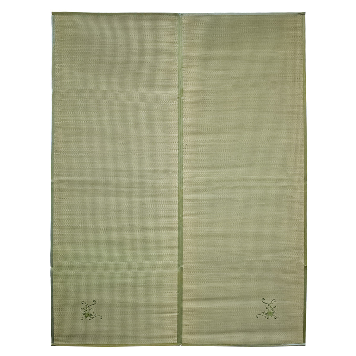 Topper saltea, din bambus, pliabil, Naimeed D4937, Verde