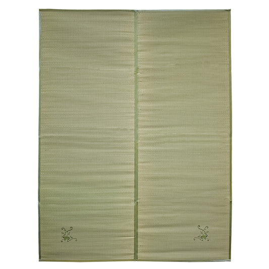 Topper saltea, din bambus, pliabil, Naimeed D4937, Verde