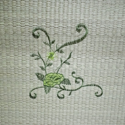 Topper saltea, din bambus, Naimeed D4938, Verde
