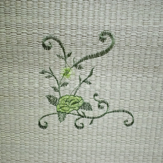 Topper saltea, din bambus, Naimeed D4938, Verde