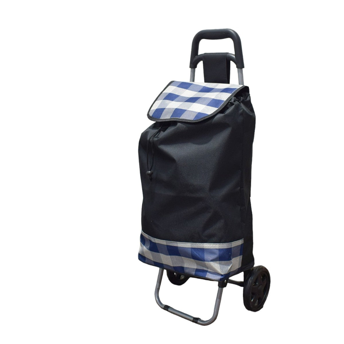 Carucior de piata pliabil, Naimeed D4941, 2 roti, 37 L, Negru