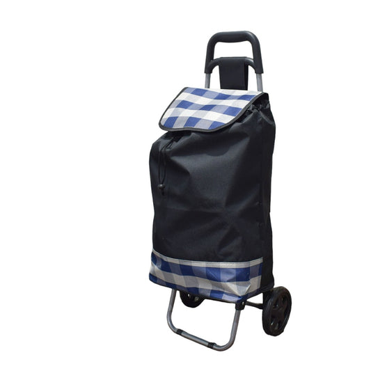 Carucior de piata pliabil, Naimeed D4941, 2 roti, 37 L, Negru