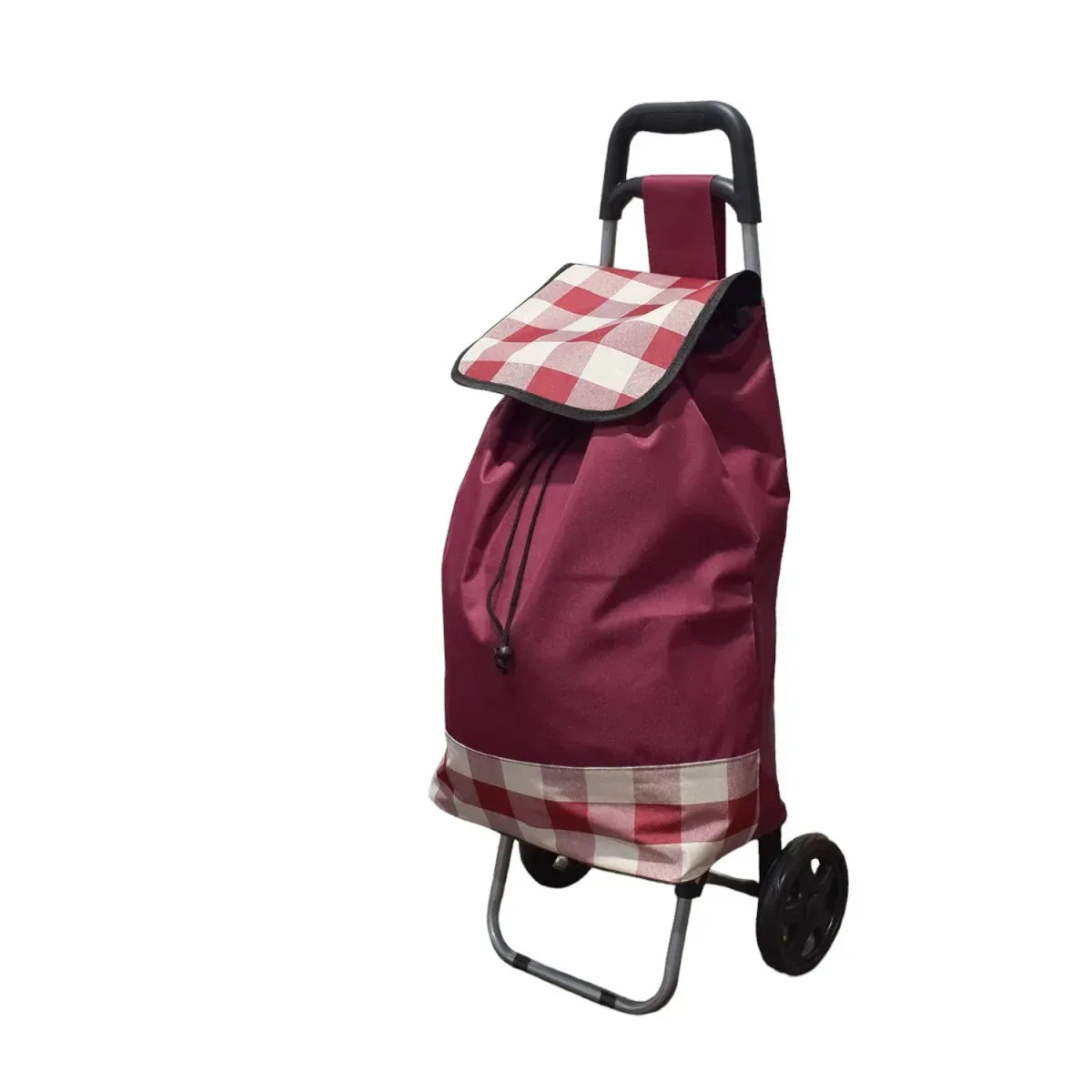 Carucior de piata pliabil, Naimeed D4941, 2 roti, 37 L, Rosu - 221.ro