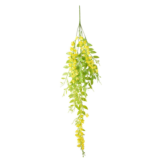 Planta artificiala curgatoare, inaltime 100cm, Naimeed D4952, Galben