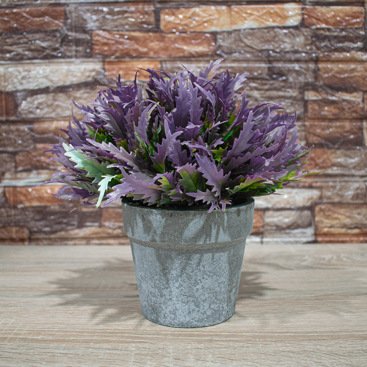 Planta Artificiala cu Ghiveci, D4955, Mov