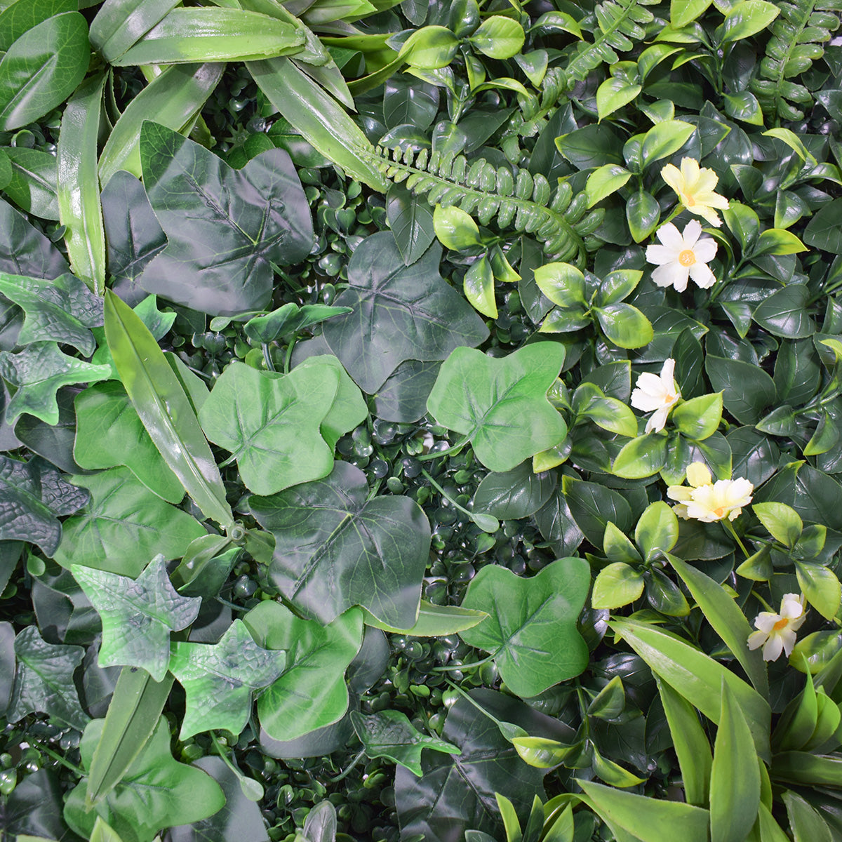 Panou verde din plante artificiale, Naimeed D4961, 100x100cm