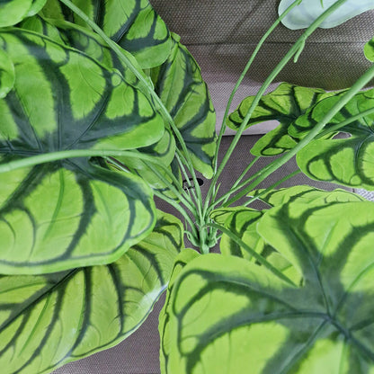 Planta artificiala, Syngonium fara ghiveci, Naimeed D4996, 67x57 cm, Verde