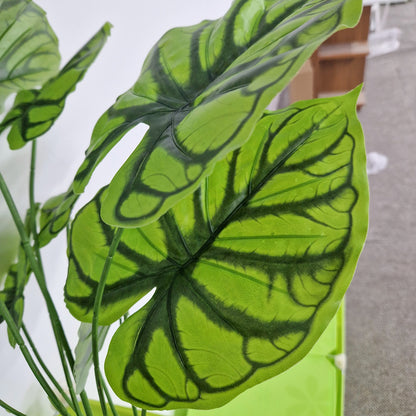Planta artificiala, Syngonium fara ghiveci, Naimeed D4996, 67x57 cm, Verde