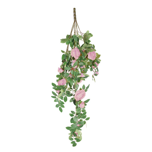 Planta artificiala curgatoare, inaltime 80cm, Naimeed D5011, Roz inchis