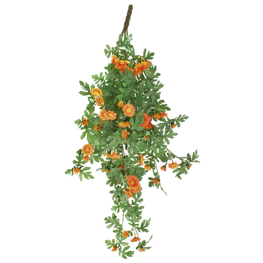 Planta artificiala curgatoare, inaltime 83cm, Naimeed D5012, Portocaliu