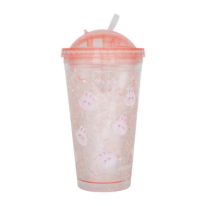 Pahar cu capac, Frosty Mug, Naimeed D5019, Iepuras-Roz