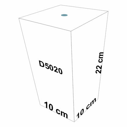 Pahar cu capac si pai, Naimeed D5020, Turcoaz-unicorn