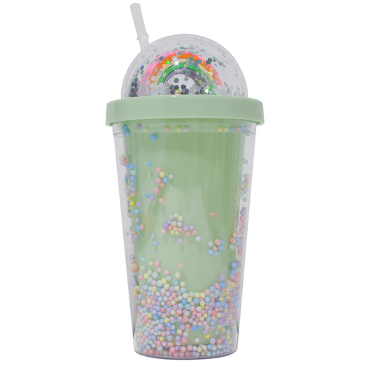 Pahar cu capac, Naimeed D5021, Verde